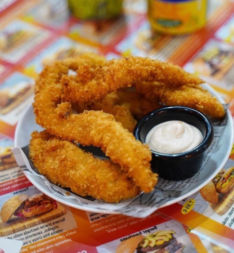 Burger World BCN - Chicken strips starter